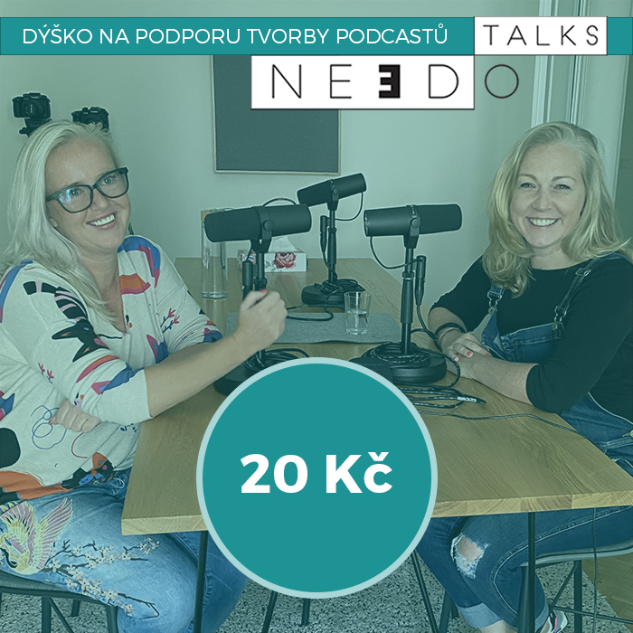 Dýško 20 Kč - podpora podcastů Needo Talks
